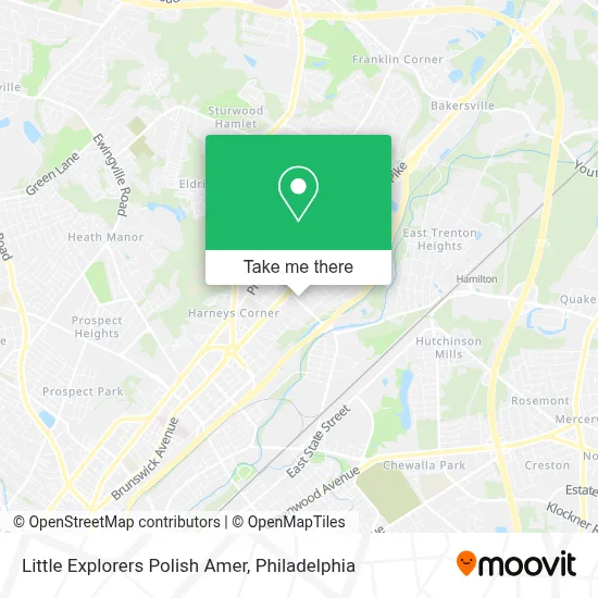 Little Explorers Polish Amer map