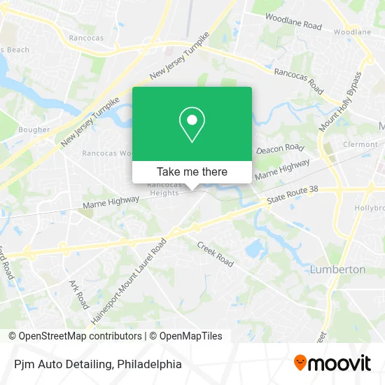 Pjm Auto Detailing map