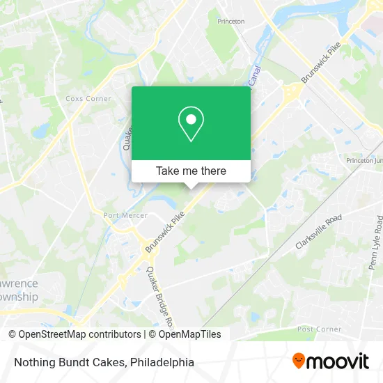 Nothing Bundt Cakes map