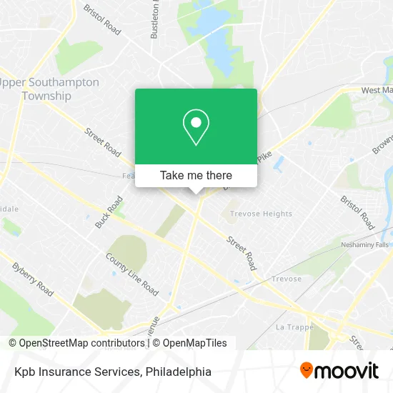Kpb Insurance Services map
