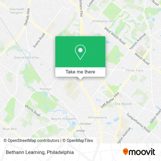 Bethann Leaming map