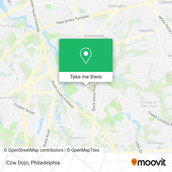 Czw Dojo map