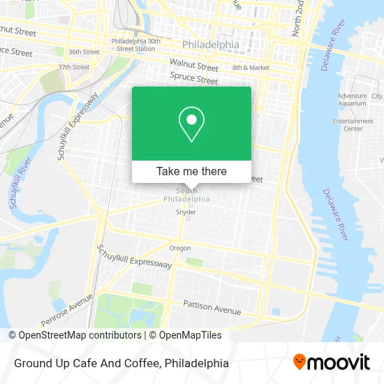 Ground Up Cafe And Coffee map