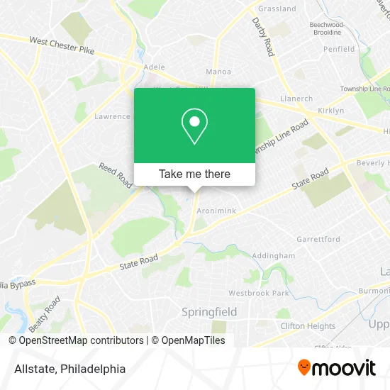 Allstate map