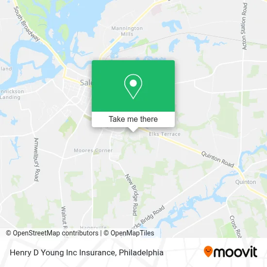 Henry D Young Inc Insurance map