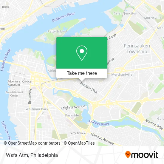 Wsfs Atm map