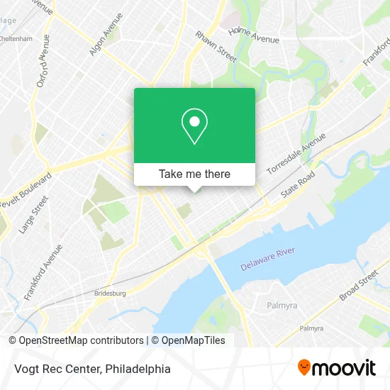 Vogt Rec Center map