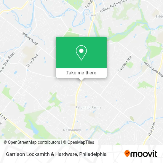 Garrison Locksmith & Hardware map
