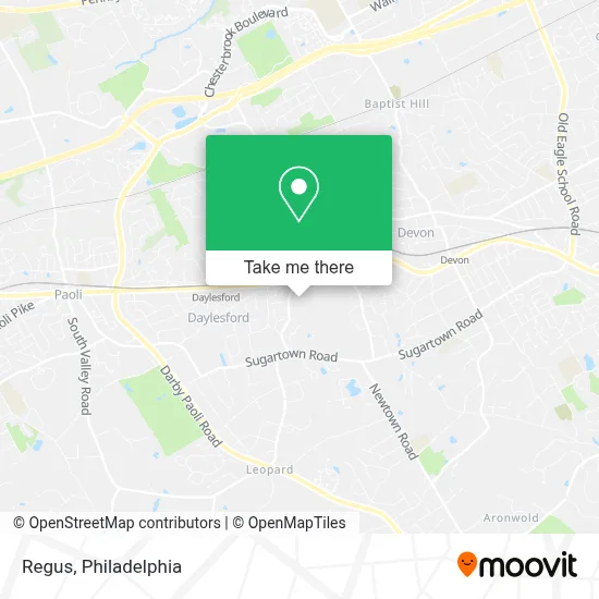 Regus map