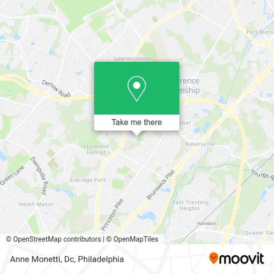 Anne Monetti, Dc map