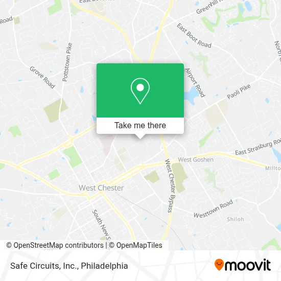 Safe Circuits, Inc. map