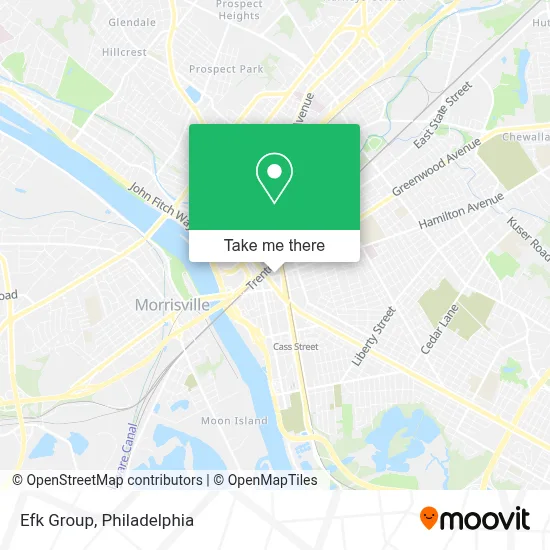 Efk Group map