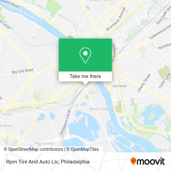 Rpm Tire And Auto Llc map