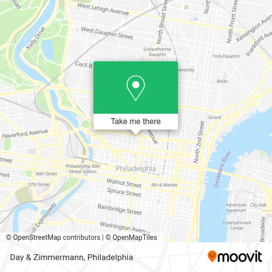 Day & Zimmermann map