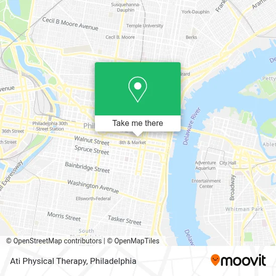 Ati Physical Therapy map