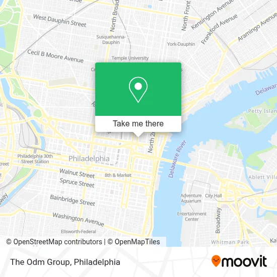 The Odm Group map