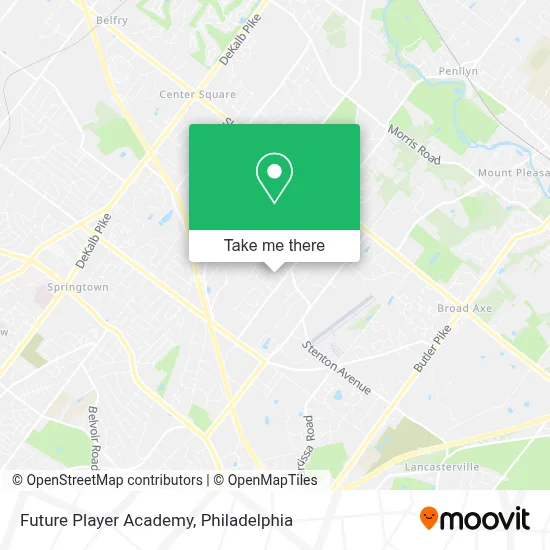Future Player Academy map