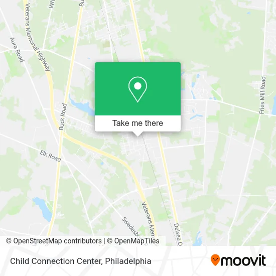 Child Connection Center map