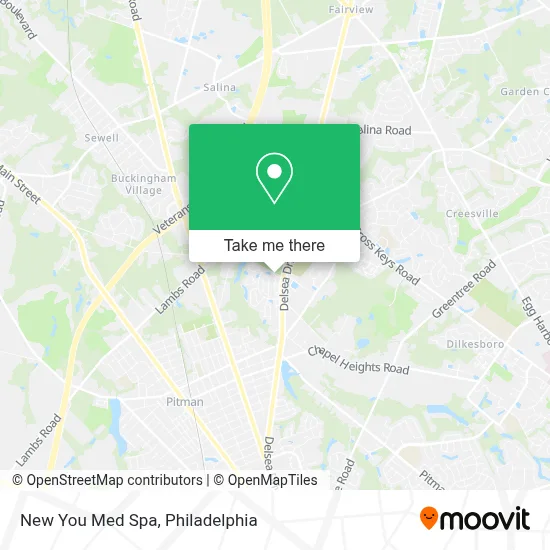 New You Med Spa map