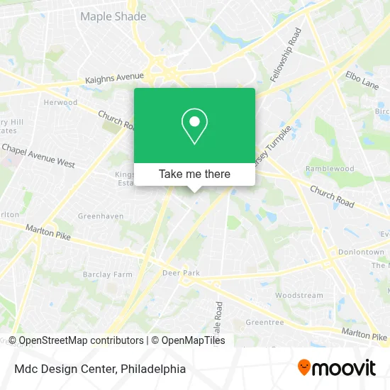 Mdc Design Center map
