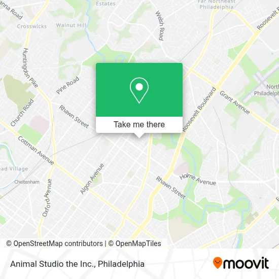 Animal Studio the Inc. map