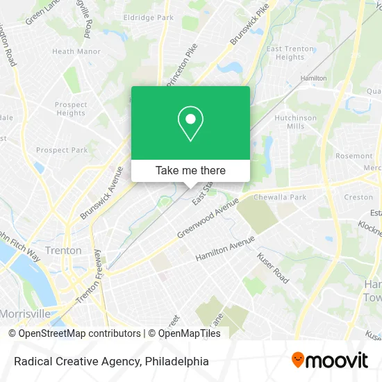 Radical Creative Agency map