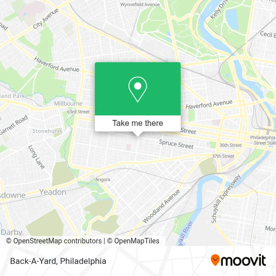 Back-A-Yard map