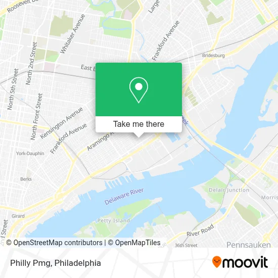 Philly Pmg map
