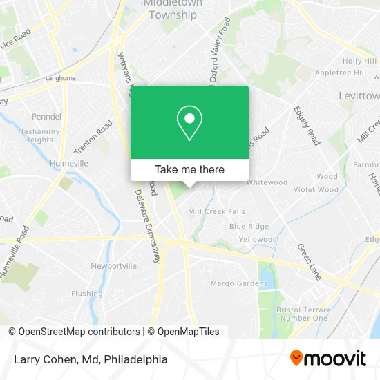 Larry Cohen, Md map