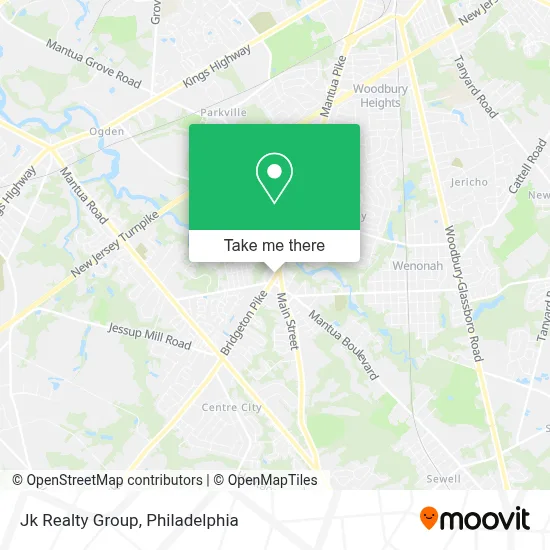 Jk Realty Group map