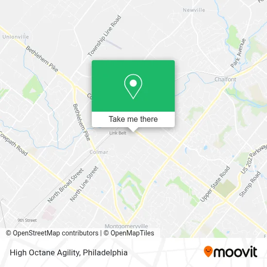 High Octane Agility map