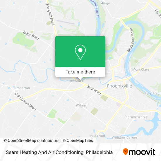 Sears Heating And Air Conditioning map