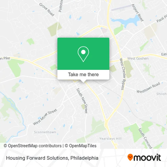 Housing Forward Solutions map