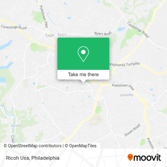 Ricoh Usa map
