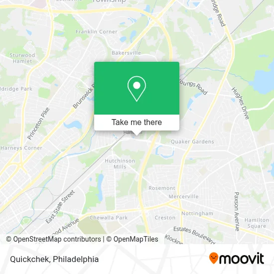Quickchek map