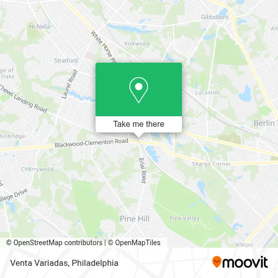 Venta Variadas map