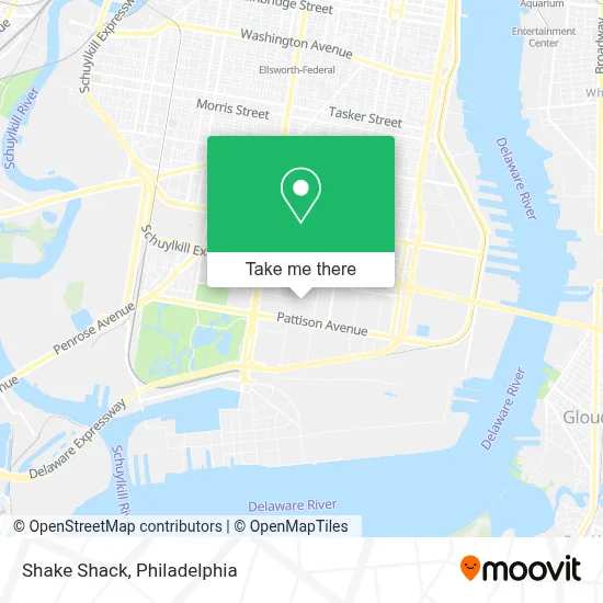 Shake Shack map