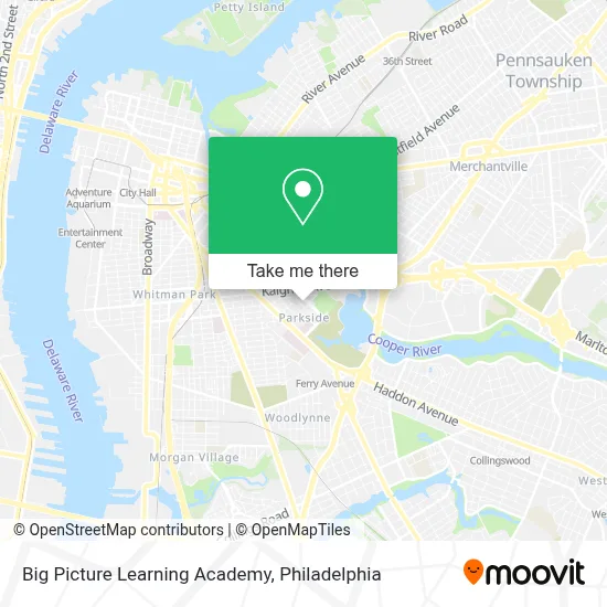 Big Picture Learning Academy map