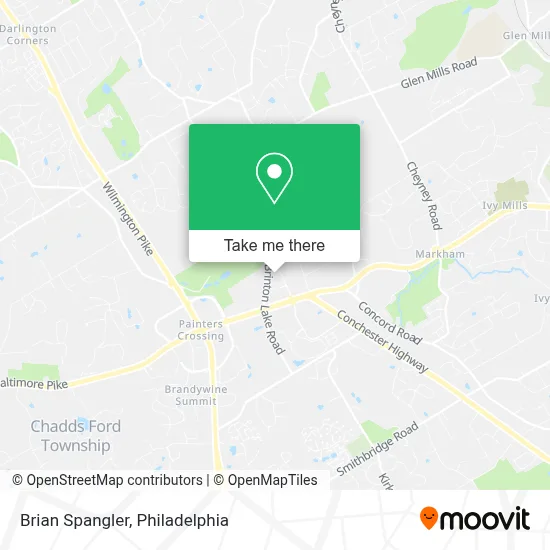 Brian Spangler map