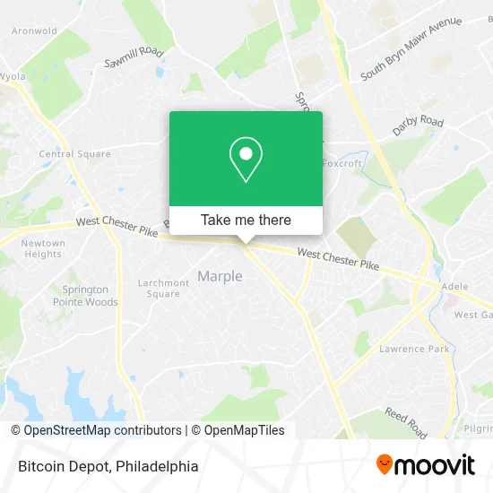 Bitcoin Depot map