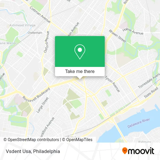 Vsdent Usa map