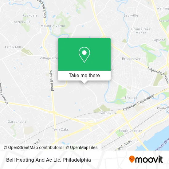 Bell Heating And Ac Llc map