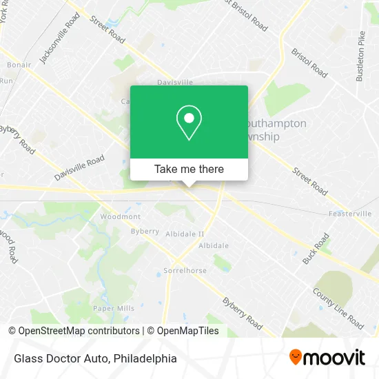 Glass Doctor Auto map