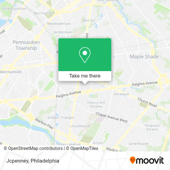 Jcpenney map