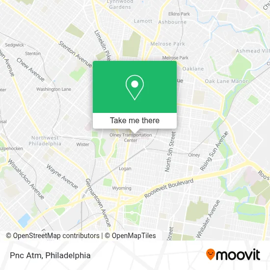 Pnc Atm map