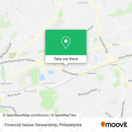 Financial Issues Stewardship map