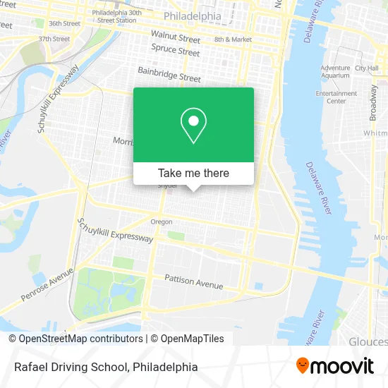 Rafael Driving School map