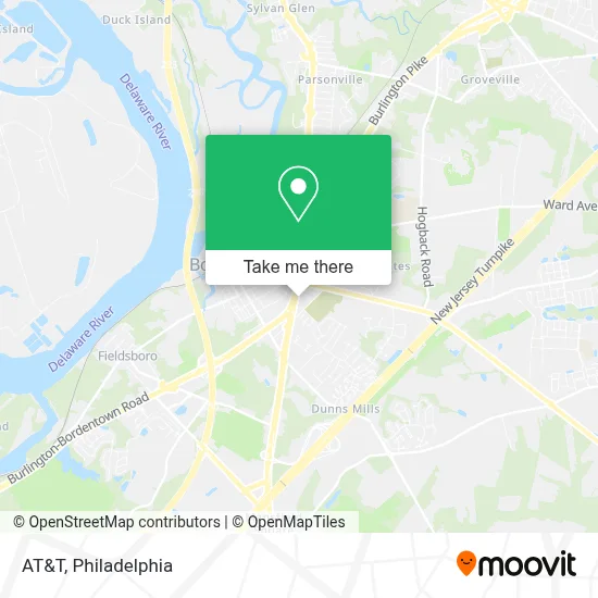 At&T map