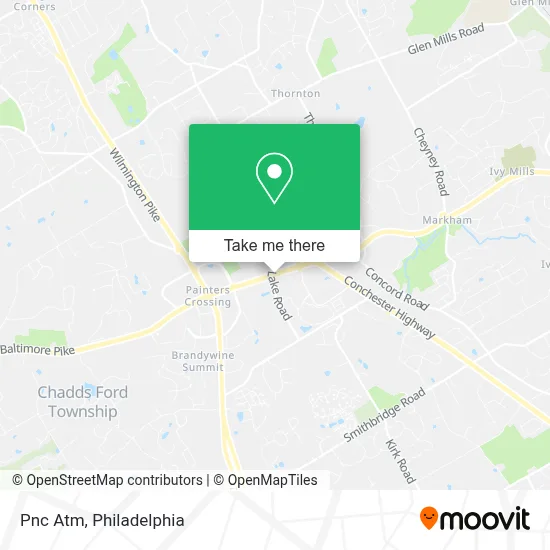 Pnc Atm map