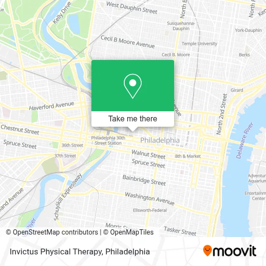 Invictus Physical Therapy map